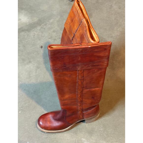 Frye Leather Boots Womens SZ 5 1/2 70's VTG - Picture 3 of 7